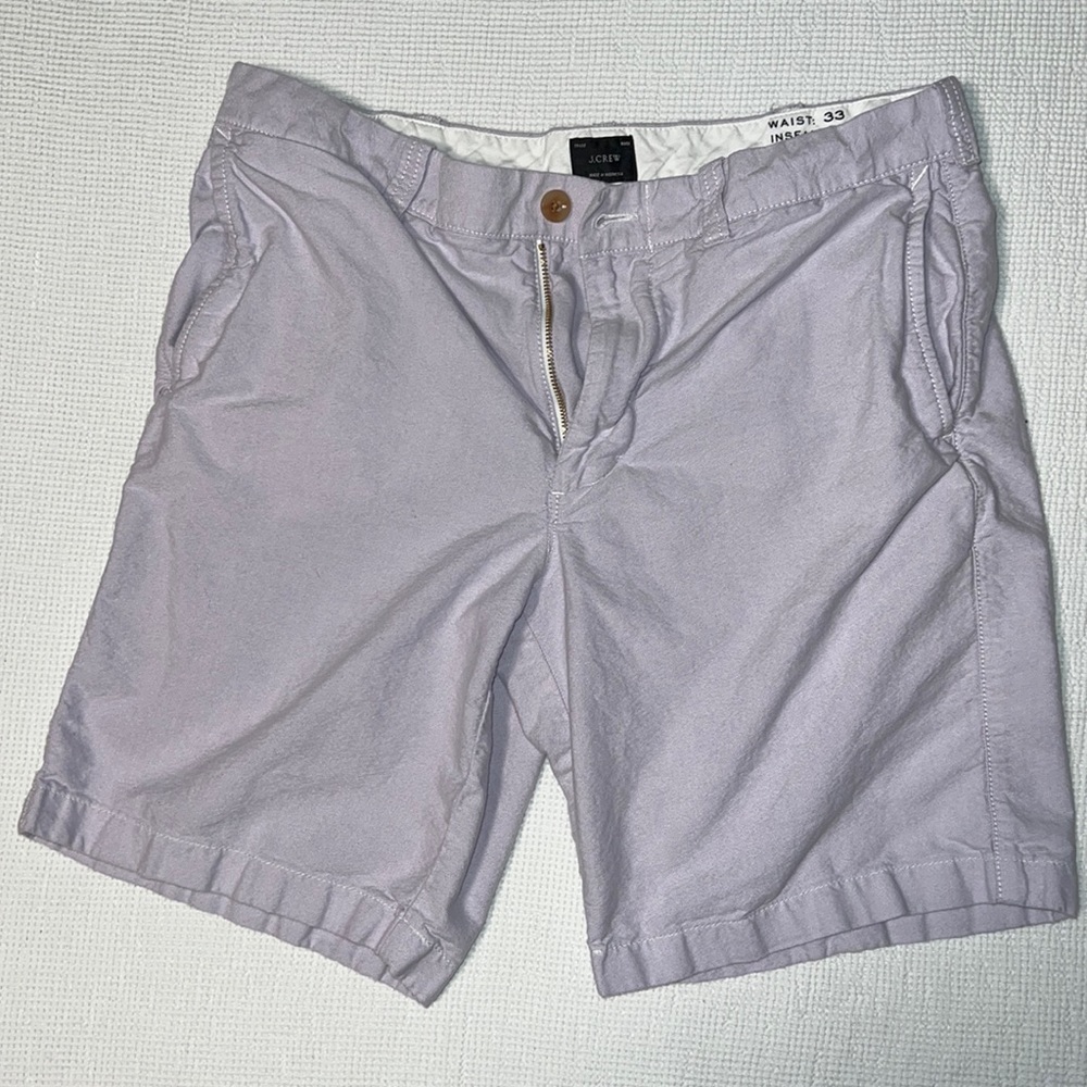 J. Crew - Light Purple 9in Shorts 33W